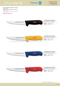 BUTCHER KNIVES 3 Claveles