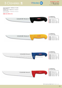 BUTCHER KNIVES 3 Claveles