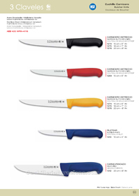 BUTCHER KNIVES 3 Claveles