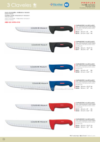 BUTCHER KNIVES 3 Claveles