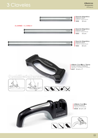 MAGNETIC SUPPORTS AND SHARPENERS 3 Claveles