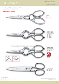 KITCHEN SCISSORS 3 Claveles