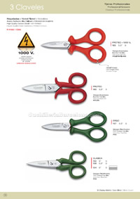 ELECTRICIAN SCISSORS 3 Claveles