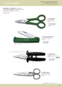 ELECTRICIAN SCISSORS 3 Claveles