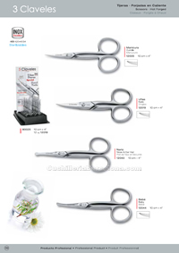 MANICURE PEDICURE SCISSORS 3 Claveles