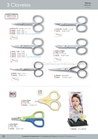 MANICURE PEDICURE SCISSORS 3 Claveles