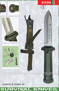 CUCHILLO SUPERVIVENCIA JUNGLE KING III Aitor