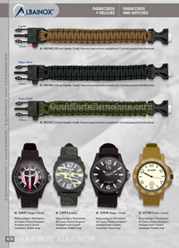 PARACORDS ET MONTRES Albainox