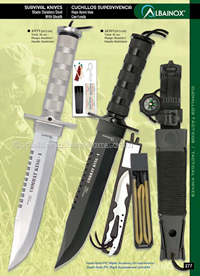 SURVIVAL KNIVES Albainox