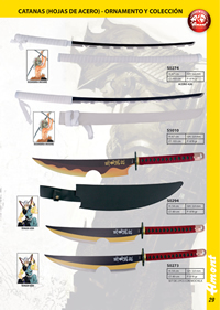 KATANAS, ESPADA GEMELA DEMON SLAYER Amont