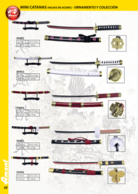 MINI KATANAS ONE PIECE Amont