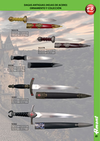 GLADIUS DAGGERS - TEMPLAR Amont