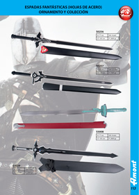 ESPADA SWORD ART ONLINE Amont