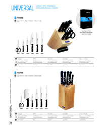 SET MESSER UNIVERSAL Arcos