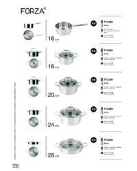 SAUCEPANS FORZA Arcos
