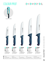 BUTCHER KNIVES COLOUR PROF Arcos