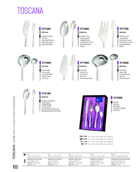 CUTLERY TABLE TOSCANA Arcos