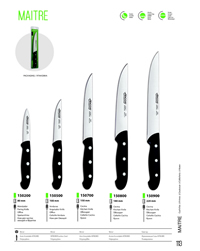 KITCHEN KNIVES MAITRE Arcos