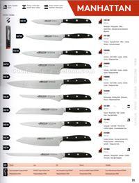 MANHATTAN KITCHEN KNIVES Arcos