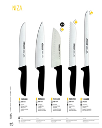 KITCHEN KNIVES NIZA Arcos