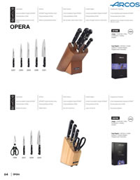 OPERA KITCHEN KNIVES 4 Arcos