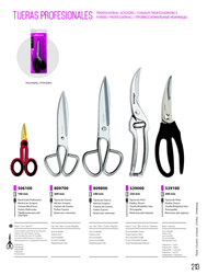 PROFESSIONAL SCISSORS Arcos