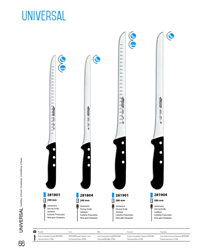 HAM KNIVES UNIVERSAL Arcos