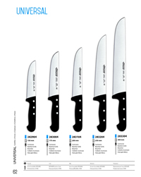 BUTCHER KNIVES UNIVERSAL Arcos