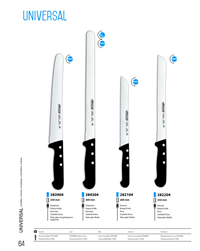 PROFESSIONAL KNIVES UNIVERSAL Arcos