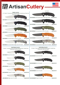 TACTICAL KNIVES TRADITION LINERLOCK ArtisanCutlery