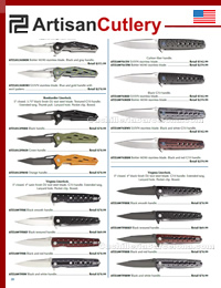 KNIVES BOMBARDIER, VIRGINIA  ArtisanCutlery