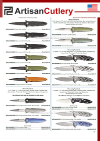 KNIVES HORNET, HOVERWING ArtisanCutlery