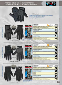 GANTS TACTIQUES ET GANTS ANTICORTS Barbaric