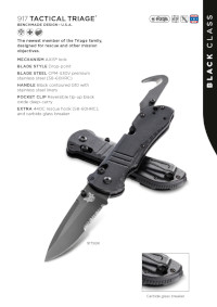FOLDING KNIVES TACTICAL TRIAGE Benchmade