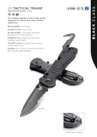 KLAPPMESSER TACTICAL TRIAGE Benchmade