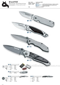 POCKET COLLECTION FOLDING KNIVES Blackfox