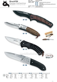 POCKET COLLECTION FOLDING KNIVES Blackfox