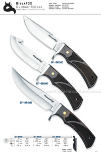 COUTEAUX BOWIE GUTHOOK HUNTING Blackfox