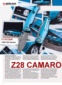 Z28 CAMARO TASCHENMESSER BOKER