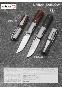 URBAN BARLOW TASCHENMESSER BOKER