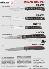 FACAS TACTICAS E NAVALHAS BOKER