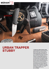 URBAN TRAPPER STUBBY POCKETKNIVES BOKER