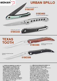 COUTEAUX PLIAN SPILLO TEXAS TOOTH BOKER