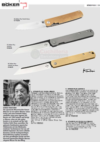 CUCHILLOS EDC KANSEI BOKER