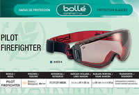 SAFETY GLASSES PILOT FIREFIGHTER BOLLE