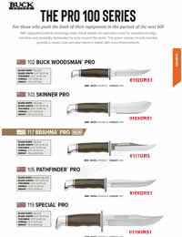 PATHFINDER PERSONAL GENERAL KNIVES Buck