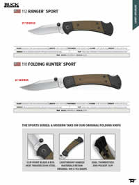 NAVAJAS RANGER HUNTER SPORT Buck