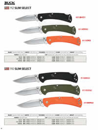 SLIM SELECT KLAPPMESSER Buck