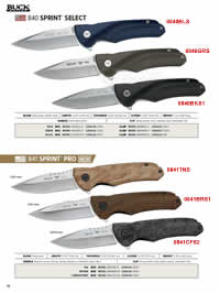 SPRINT SELECT PROFOLDING KNIVES Buck