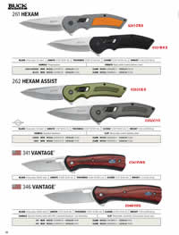 VANTAGE FOLDING KNIVES Buck